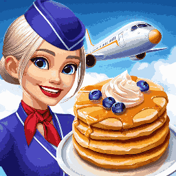 飛行機のシェフ - 料理ゲーム